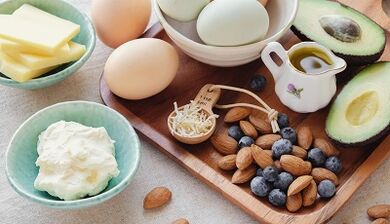 Alimentos permitidos na dieta cetônica